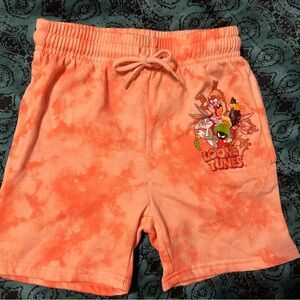 Orange Tie-dye Looney Tunes Pants - Never Worn
